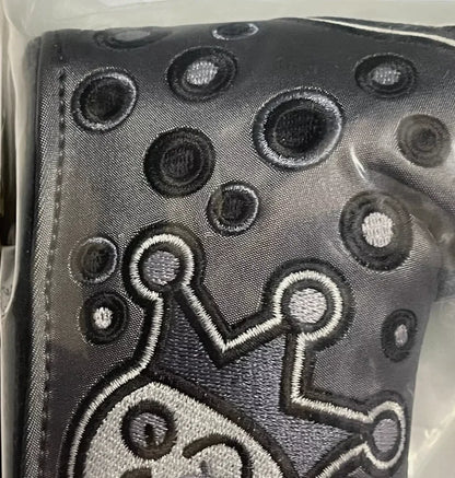 Golf Outdoor Training, Custom shop jackpot Johnny, Charcoal/Gray Clown Blade putter head cover
