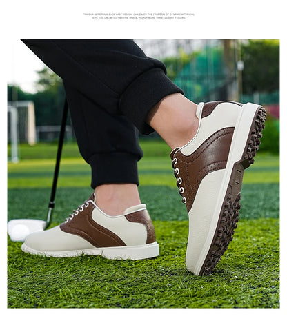 Four Seasons Universal Golf Shoes Men's Waterproof And Breathable Golf fixed Needle BOA Golf Shoes Outdoor Walking Sports Shoes
