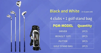 PGM JRTG004 Children's Golf Club 3-12 Age Boys And Girls Kids Sets Beginner Exercise Kit