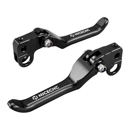 For Surron light bee X Aluminum Folding Front Rear Brake Levers For SUR-RON light bee S light bee L1E Segway X160 X260 2023 2024