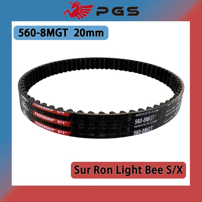 Original Light Bee S/X Electric Motorcycle 8M 560 Transmission Belt Drive Belt 560-8MGT For Sur-Ron Surron Sur Ron Light Bee S/X