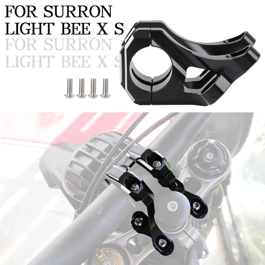 Motorcycle Front Handlebar Bracket For Surron Light Bee X S Sur Ron Electric Motocross Steering Stem Modified Parts Aluminum