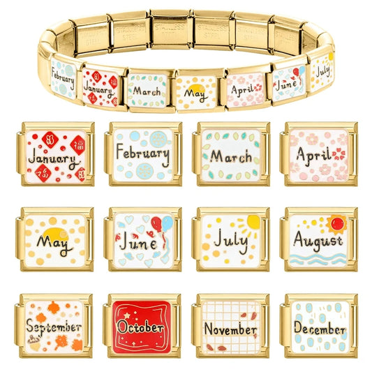 Introducing Annual Beads – The Year on Your Wrist! Important note: This is a bracelet, folks. It goes on your wrist.