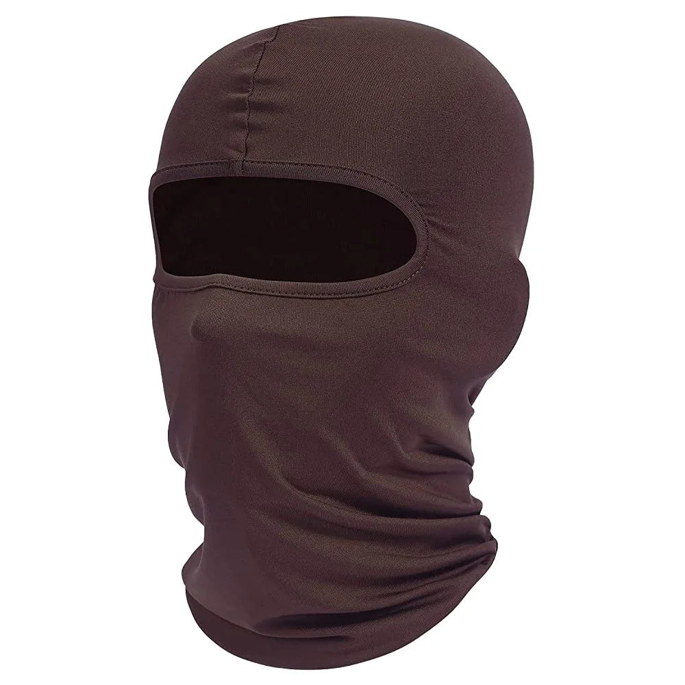 Breathable Balaclava Motorcycle Face Mask Moto Helmet Bandana Hood Windproof Dustproof Face Shield Men's MTB Bike Full Face Mask