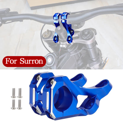 Motorcycle Front Handlebar Bracket For Surron Light Bee X S Sur Ron Electric Motocross Steering Stem Modified Parts Aluminum