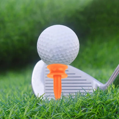 100Pcs Professional Short Golf Tees Plastic Step Down Cactle Tees Double Deck Golf Tees for Golf Practice Part