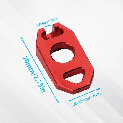 2pcs Aluminium Alloy Chain Tension Adjuster For Sur-Ron Ultra Bee