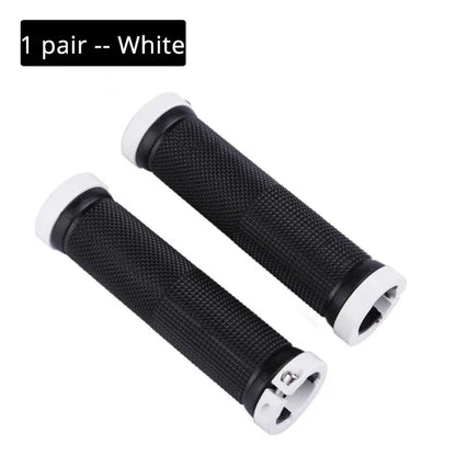 MTB Bicycle Handlebar Grips Rubber Anti-Skid Bike Grips Lock On Road Mountain Handle End Grips MTB Cuffs Bike Accessories