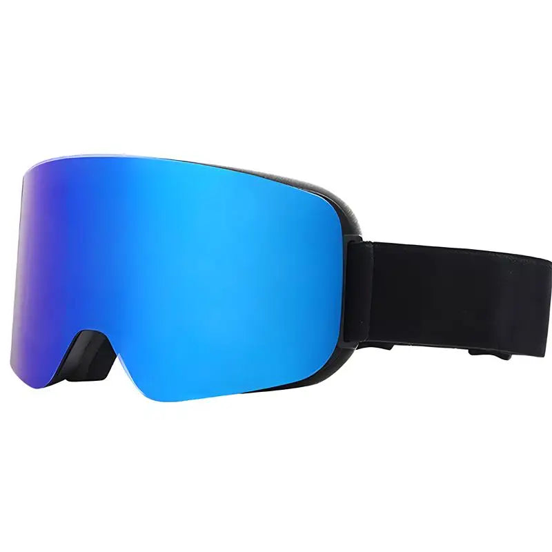 Big Ski Snowboard Goggles Women Men Skiing Eyewear Mask UV 400 Snow Protection Over Glasses Adult Double Anti-Fog Cylindrical