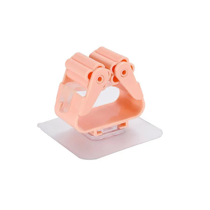 Wall Mounted Mop Organizer Holder Brush Broom Hanger Home Storage Rack Suction Cup Hanging organizers Pipe Hooks racks storage