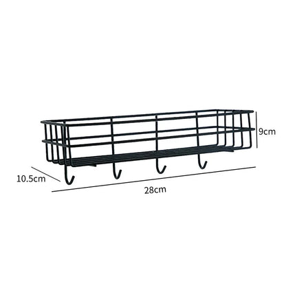 Bathroom Shelf Kitchen Organizer Shelves Corner Frame Iron Shower Caddy Storage Rack Shampoo Holder For Bathroom Accessories