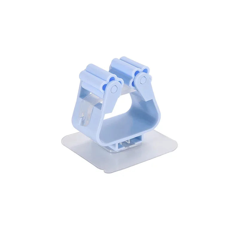 Wall Mounted Mop Organizer Holder Brush Broom Hanger Home Storage Rack Suction Cup Hanging organizers Pipe Hooks racks storage