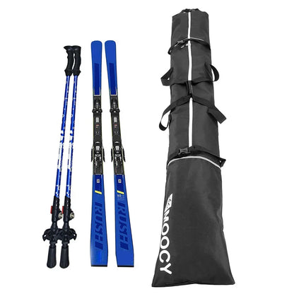2PCS/set Ski Bag & Boot Bag Padded Waterproof Skis Storage Bag for Travel Fit Skis Up to 200 cm and Boots Up to US Size 13 스키 백