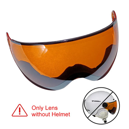 MOON-Professional Ski Helmet for Adult and Youth, Universal for Skateboard, Snowboard, Snow Equipment, Warm, Winter