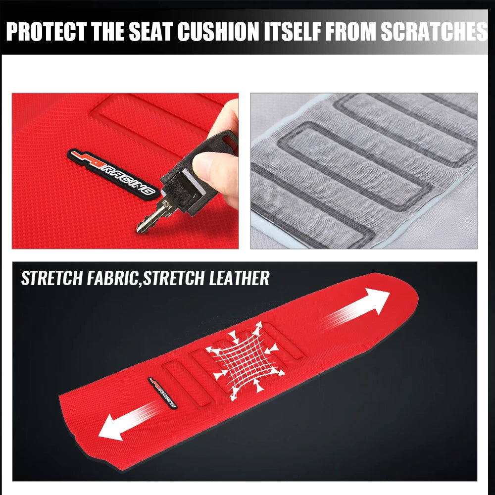 Motorcycle Accessories Seat Cover Waterproof Non-slip Design Universal For Honda KTM YAMAHA KAWASAKI CRF XC EXC 85 125 150 250