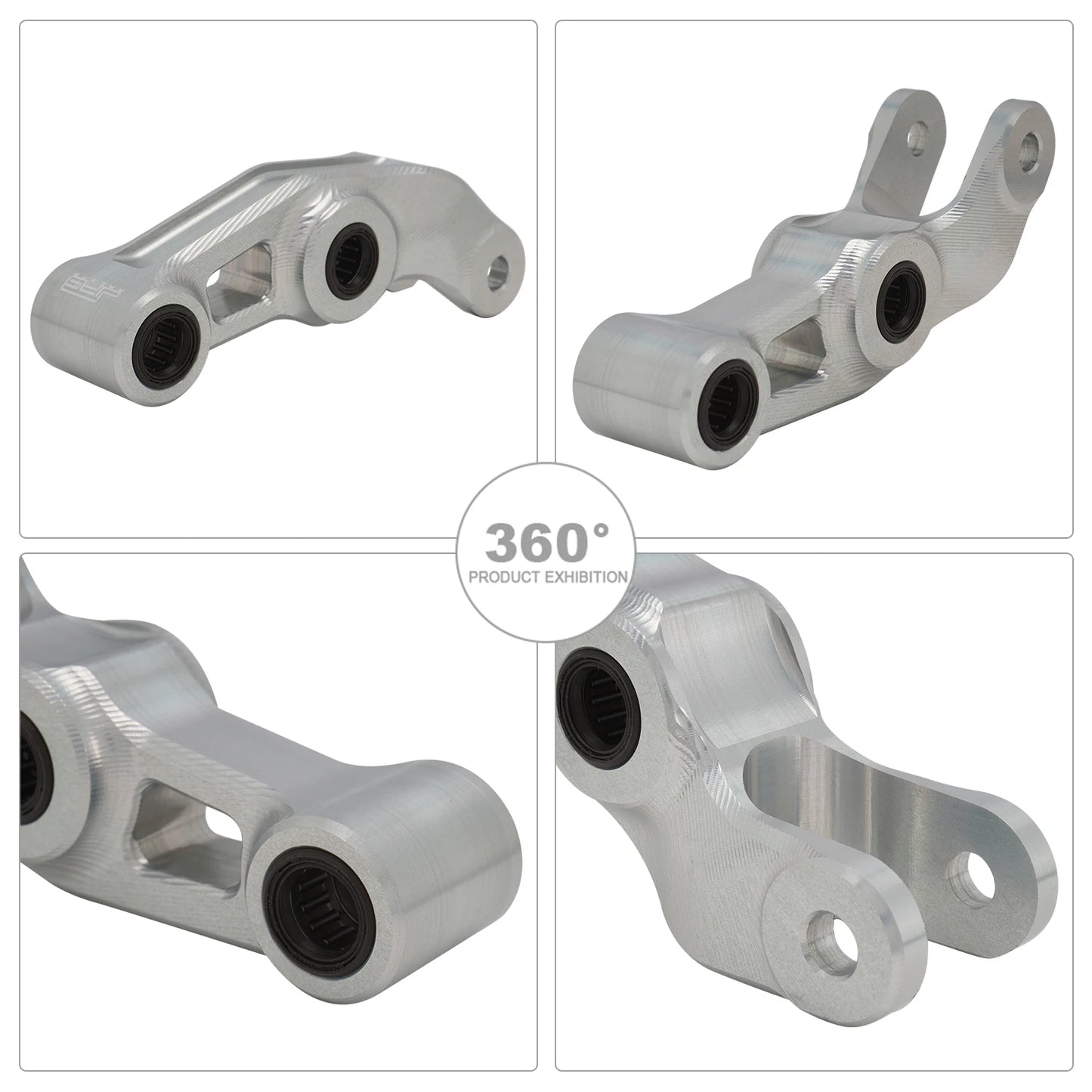CNC Rear Shock Absorber Linkage Triangle For Surron Sur ron Motorcycle Segway X160 X260 Light Bee X Electric Dirt Bike Aluminum