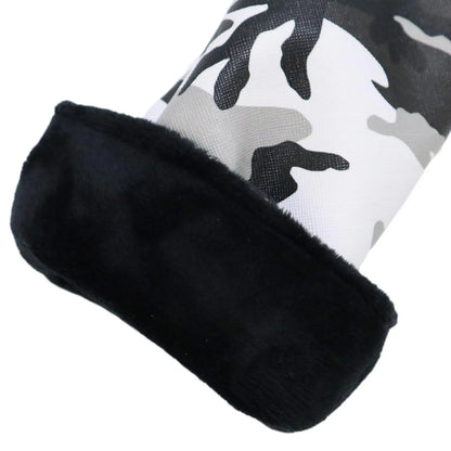 Durable Camo Golf Wood Head Cover Driver Fairway Headcover Sleeve Protector