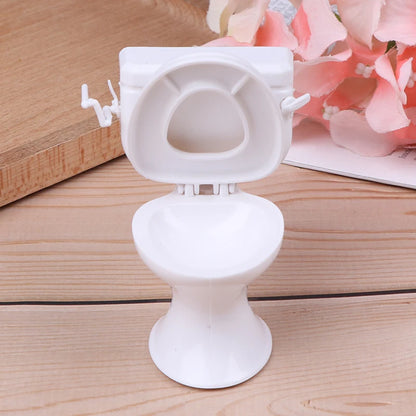 Dollhouse Furniture Vintage Bathroom Toilet Miniature Toys Dolls Accessories