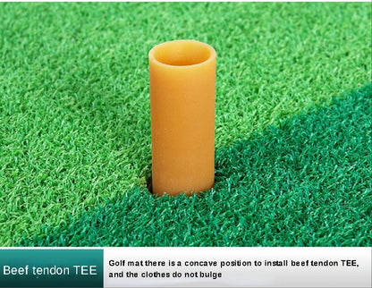 PGM Golf Hitting Mat Indoor Outdoor Mini Practice Durable PP Grass Pad Backyard Exercise Golf Training Aids Accessories DJD003