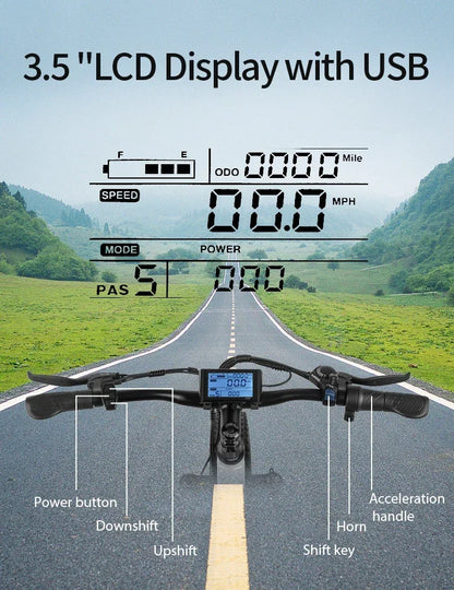 CHINA US 1000W Off-road Electric Bike 26 inch 4.0 Fat Tire Outdoor Sports Mountain Bike 20Ah Battery Adult Bike 40km/h ebike