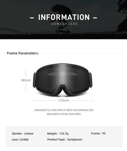 ELAX BRAND NEW Double Layers Anti-Fog Ski Goggles Snowmobile Eyewear Outdoor Sport Snow Snowboard Glasses