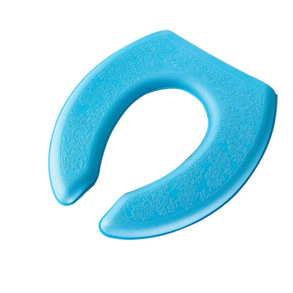 Waterpoof Soft Toilet Seat Cover Bathroom Washable Closestool Mat Pad Cushion O-shape Toilet seat Bidet Toilet Cover Accessories