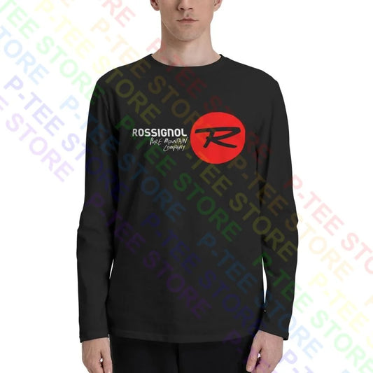 Skis Rossignol Alpine Skis And Equipment Long Sleeve T-Shirts T-shirt Tee Cute Style Natural High Quality