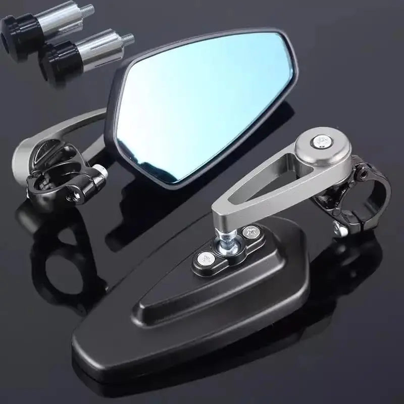 7/8" 22mm Motorcycle Rearview For Sur Ron Surron Light Bee S X Handlebar Rearview Mirror Retro Round Side Mirror For SurRon