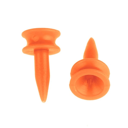 100Pcs Professional Short Golf Tees Plastic Step Down Cactle Tees Double Deck Golf Tees for Golf Practice Part