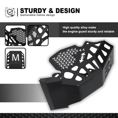 Engine Chassis Guard Protection Cover Motorcycles For Sur-Ron Surron Light Bee S/X  Motor Protection Cover Shield Electric Bike