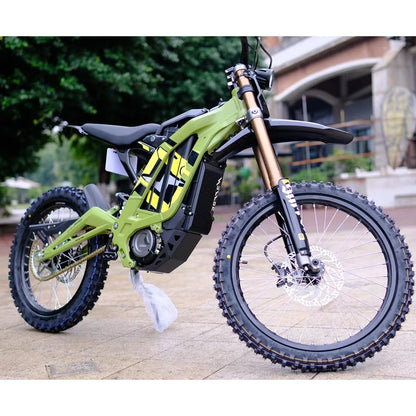 2025 Power-Full 60v 8000w High Performance Mid-Motor Off-Road Brushless Electric Dirt Bike Long-Range Light Bee X